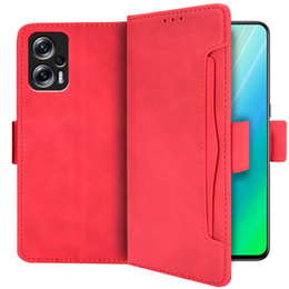 Чoхол Wallet до Xiaomi Poco X4 GT 5G, Card Slot, Red