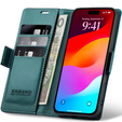 ERBORD Glossy Litchi - чохол-гаманець з клапаном для iPhone 17 Pro Max