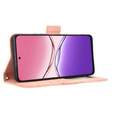 Откидной чехол для Oppo A5 Pro 5G, Card Slot, розовый