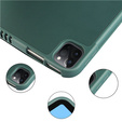 Чохол для iPad Pro 11 2021/2022, Smartcase з місцем для стилуса, зелений