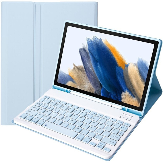 Чехол + клавиатура Samsung Galaxy Tab A8 10.5 X200 / X205, синий