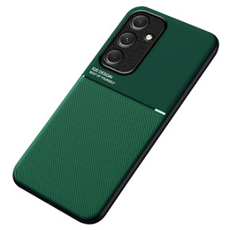 Чехол для Samsung Galaxy A55 5G, с магнитной накладкой, зелёный