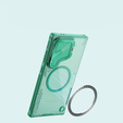Чехол для Samsung Galaxy S24 Ultra, бронированный Nillkin, Icelade Prop, для Magsafe, зелёный