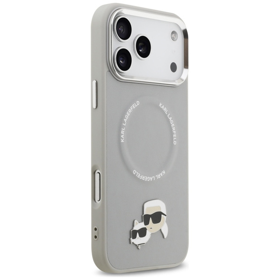 Чехол Karl Lagerfeld Karl & Choupette Pins MagSafe для iPhone 17 Pro Max