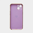 Чехол до Apple iPhone 13, Electro heart, фиолетовый