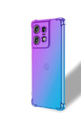 Чехол для Motorola Edge 50 Pro, Gradient Dropproof, Фиолетовый / синий