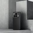 Чехол для Xiaomi 15, бронированный Nillkin, Carboprof Case, для Magsafe, чёрный