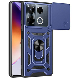 Чехол NOX Camera Slide Infinix Note 40 Pro Plus, CamShield Slide, синий