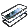 Чехол для Samsung Galaxy S21 FE, Shockproof, с пленкой, синий
