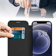 Откидной чехол для iPhone 12, RFID Wallet MagSafe CamShield, чёрный