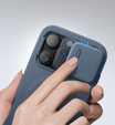 Чехол для iPhone 16 Pro, Suritch Shockproof, для MagSafe, темно-синий