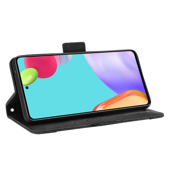 Откидной чехол для Samsung Galaxy A52 / A52s, Card Slot, чёрный