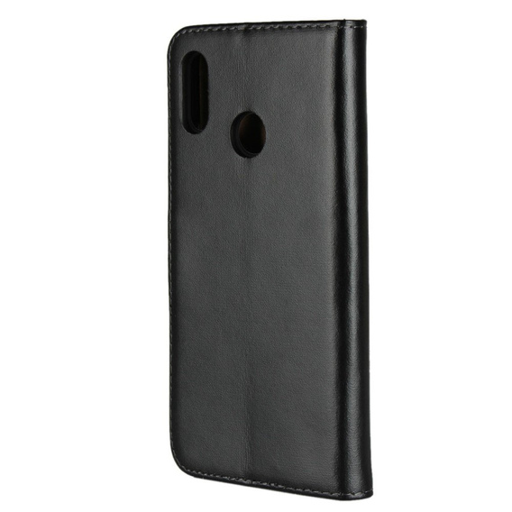 Откидной чехол для Huawei P20 Lite, Split Leather Wallet, чёрный