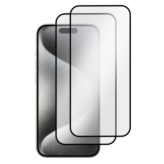 2х гартоване скло ERBORD для камери, щоб iPhone 15 Pro Max