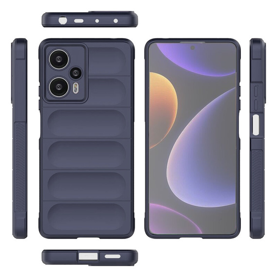 Чехол до Xiaomi Poco F5 5G, Gaming Shockproof, темно-синий