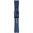 Кожаный ремешок для часов Samsung Galaxy Watch 4 / 5 40/42/44/46/45MM PRO, Blue