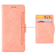Откидной чехол для Infinix Hot 40i, Card Slot, розовый