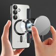Чохол-книжка для Samsung Galaxy S24 FE, RFID Wallet MagSafe CamShield, чорний
