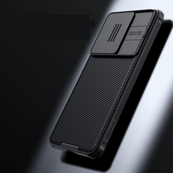 Бронированный чехол Nillkin для Xiaomi Poco F6, CamShield Pro, чёрный