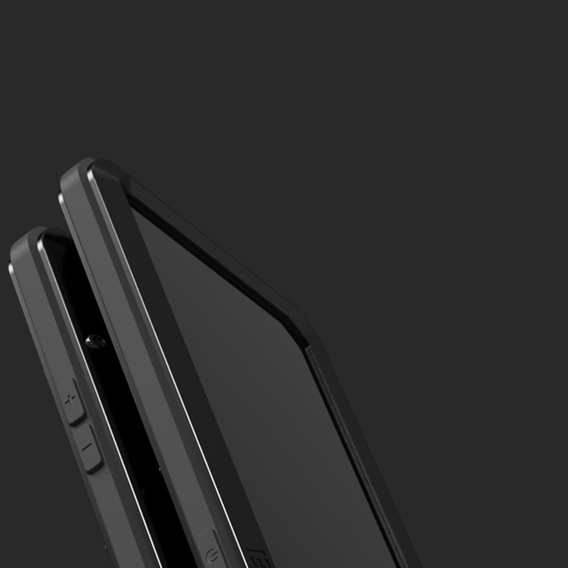 Чoхол Love Mei до iPhone 13 mini, armored with glass, чорний