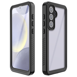 Водонепроницаемый чехол IP68 для Samsung Galaxy S24 FE, чёрный