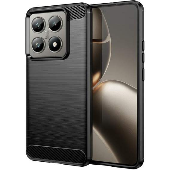 Чoхол до Xiaomi 14T Pro, Carbon, чорний