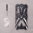 Бронированный чехол для Samsung Galaxy S23 Ultra, Aluminum Alloy, чёрный