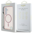 Чехол GUESS IML Glitter Circle для Samsung Galaxy S25
