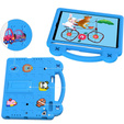 Детский чехол для iPad 9.7" 2018/2017 (6/5 gen.) / Pro 9.7" 2016, Cute Patterns, с подставкой, синий
