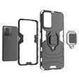 Чехол до Xiaomi Redmi Note 12S 4G, Kickstand Ring, чёрный