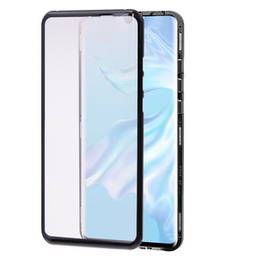 Чохол для Huawei P30 Pro, ERBORD Glass Armor Leather, чорний