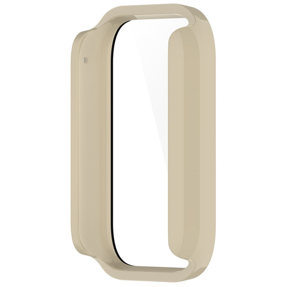 Чехол 2 в 1 + закаленное стекло для Xiaomi Smart Band 8 Pro, розовый