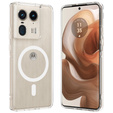 Чехол для Motorola Edge 50 Ultra, гибридный чехол Fusion Hybrid, для MagSafe, прозрачный