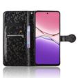 Чохол-фліп для Oppo A5 Pro 5G, Wallet Rhombus, чорний