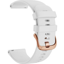 Силиконовый ремешок 20mm, Black/Black Buckle