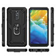 Бронированный Чехол до LG K40, Nox Case Ring, чёрный