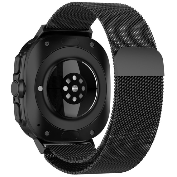 Міланський ремінець-браслет для Samsung Galaxy Watch Ultra 47mm (2025 / 2024), чорний