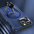 Чехол MagGuard для iPhone 15 Pro , MagSafe, синий