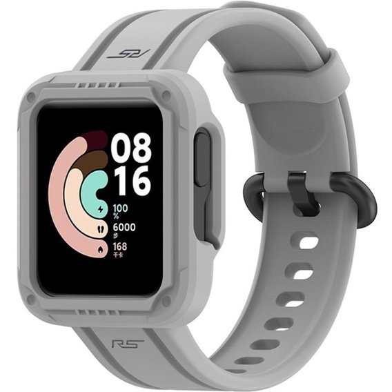 Силіконовий ремінець RS Strap до Xiaomi Redmi Watch 2 Lite, Grey