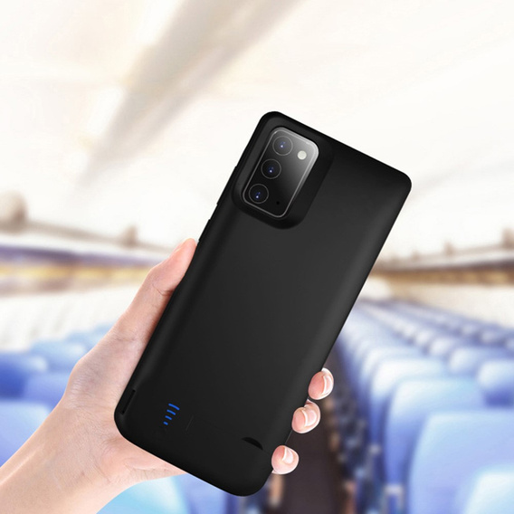 Чехол с батареей 4800mAh до Samsung Galaxy S23 Ultra, Black