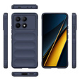 Чехол до Xiaomi Poco F6 Pro, Gaming Shockproof, темно-синий