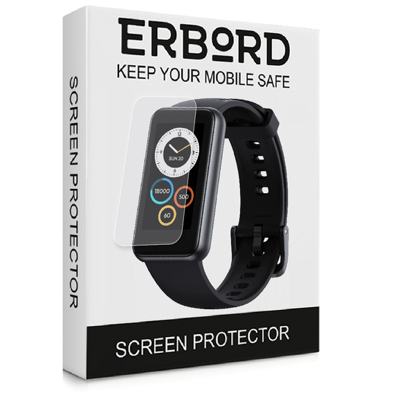 3x ERBORD Гідрогелева фольга для Realme Band 2