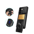 Броньований чохол для Samsung Galaxy S24, Camera Slide Card Slot, чорний