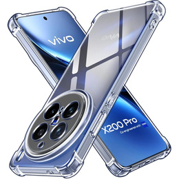 Чехол до Vivo X200 Pro 5G, Dropproof, прозрачный