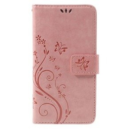 Чохол-книжка для Samsung Galaxy J5 2016, Butterfly, рожевий