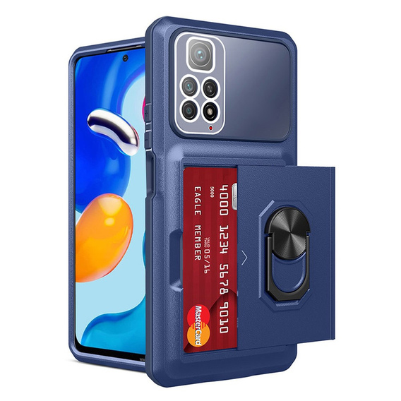 Чохол Premium Kickstand для Xiaomi Redmi Note 11 / 11S, Blue