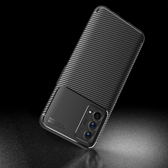 Чехол до Realme GT Master Edition, Carbon Gel, чёрный