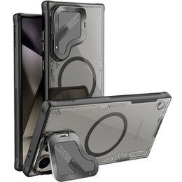 Чохол для Samsung Galaxy S24 Ultra, броньований Nillkin, Icelade Prop, для Magsafe, чорний