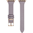 Кожаный ремешок для часов 1/2/3/4/5/6/7/8/SE 38/40/41mm, Purple