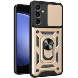 Чохол NOX Camera Slide Samsung Galaxy S23 FE, CamShield Slide, золотий